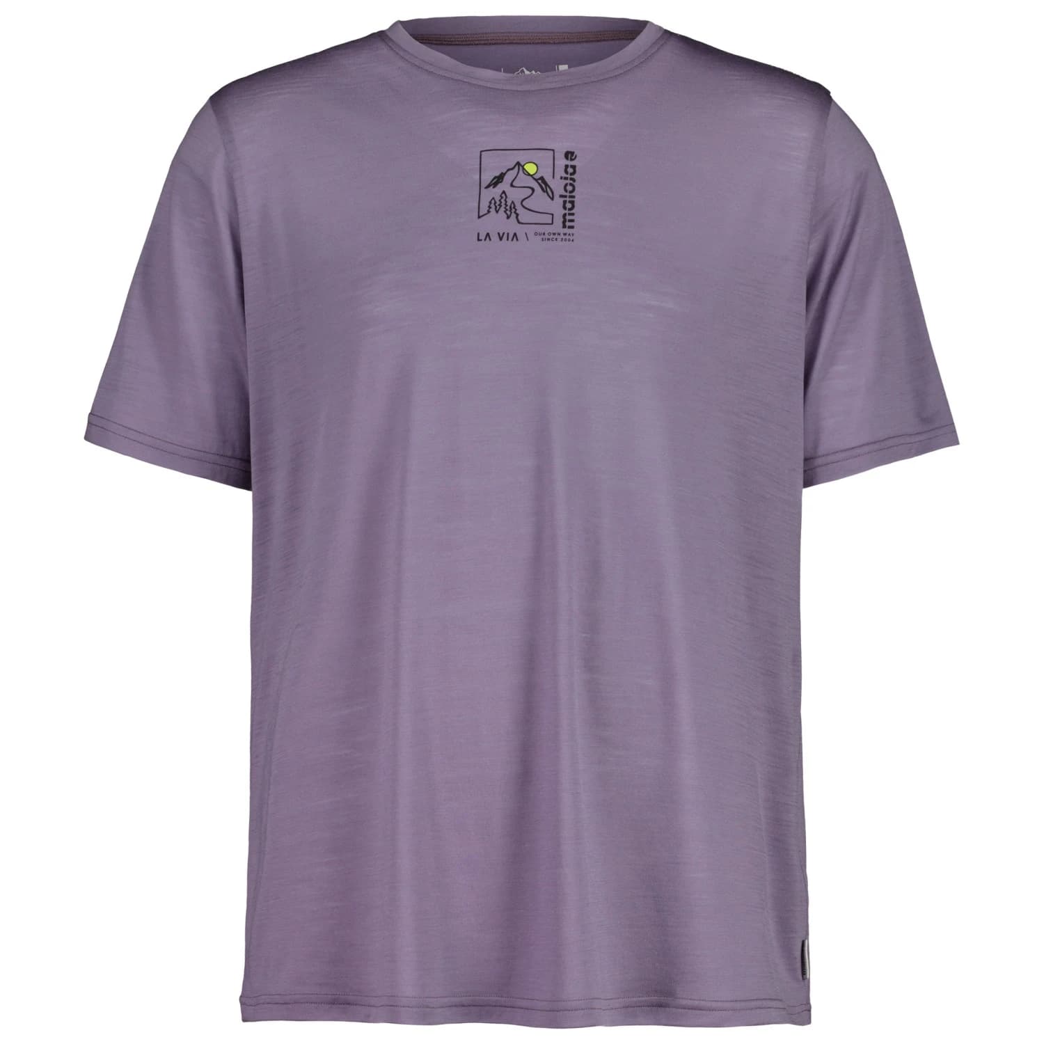 Мъжка мериносова блуза Maloja IncinoM. Merino shirt - Shaded Purple