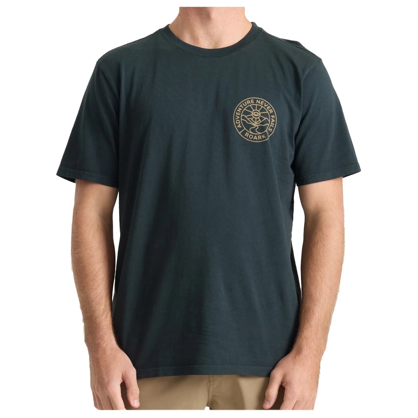 Мъжка тениска Roark Division T-shirt - Washed Black